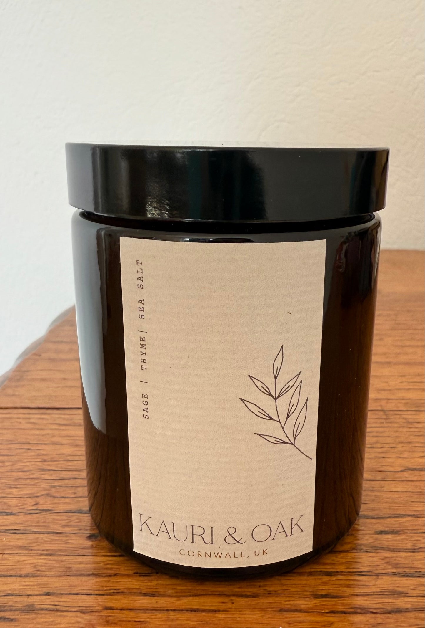 Sage, Thyme & Sea Salt Soy Wax Candle